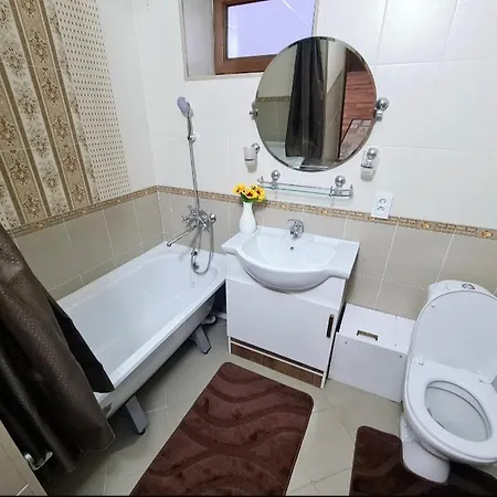 2Х-Ком Люкс Желтоксан 20 - 5Й Этаж Лифта Нет Извините Shymkent Exterior photo